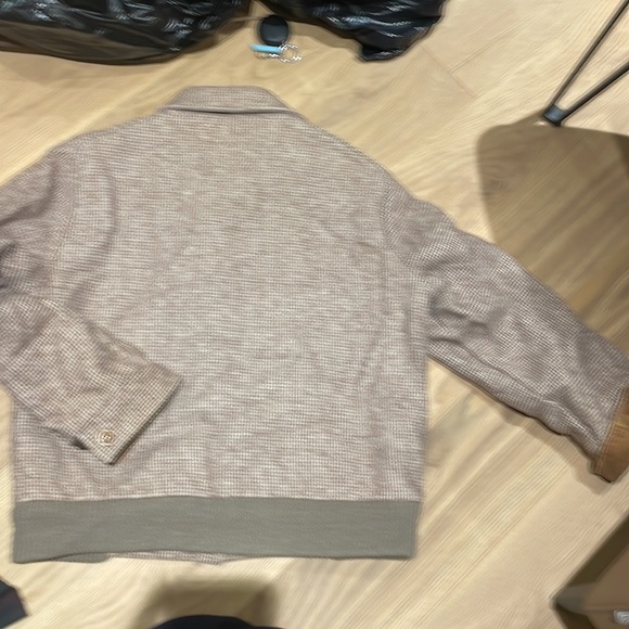 Vintage Fur lined bomber style jacket in men’s 42 - Picture 2 of 6